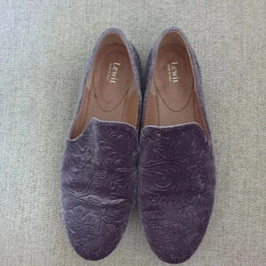 Gray Loaffers Women's Made in Italy Size 8